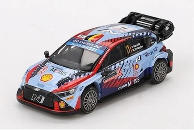 Mini GT 1:64 Hyundai i20 N Rally1 Hybrid 112024 Rallye Monte-Carlo Winner 871-1I - Image 1 of 3