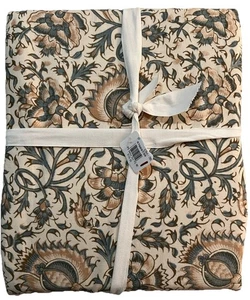 Pottery Barn Selena Kalamkari Cotton Duvet Cover Size Full/Queen_NWOT_T#B - Picture 1 of 3