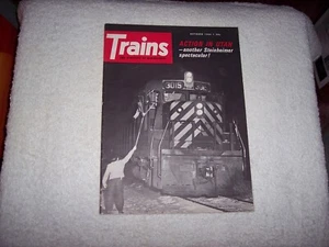 TRAINS THE MAGAZINE OF RAILROADING--OCTOBER 1966   #12 - Picture 1 of 7