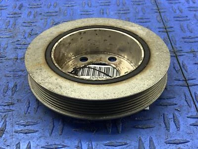 2014-2020 JAGUAR F-TYPE 3.0L ENGINE CRANKSHAFT HARMONIC BALANCER PULLEY OEM - Image 1 of 4