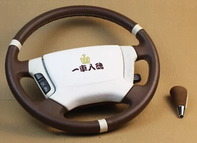 Volante con perilla de cambio Toyota Crown Majesta UZS171 Foto 1 de 4