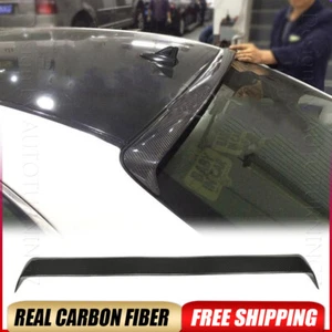 Carbon Fiber Rear Roof Spoiler Top Wing for Lexus GS350/ GS450 /F SPORT 2013-15 - Picture 1 of 17
