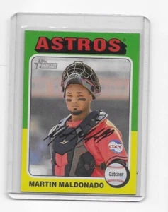 2024 Topps Heritage SP #75 Martin Maldonado Houston Astros Short Print - Bild 1 von 2