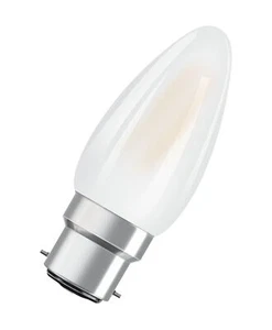 OSRAM B22D LED Lampe STAR mit Bajonettsockel 4W wie 40W warmweißes Licht - Bild 1 von 3