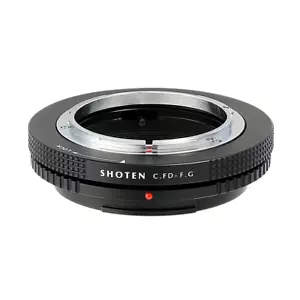 SHOTEN Lens Adapter Canon FD mount lens to Fujifilm GFX 50r 50s mount camera - Picture 1 of 6