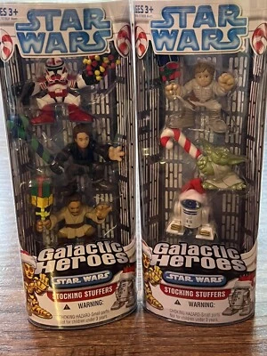 Medias de héroes galácticos Obi-Wan Kenobi Anakin Skywalker Shock Trooper Foto 1 de 4