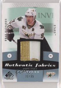 2010-11 SP Game Used Edition Authentic Fabrics /35 Brad Richards #AF-BR Patch