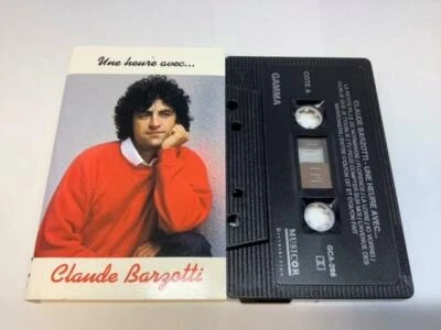 UNE HEURE AVEC … CLAUDE BARZOTTI Cassette Tape 1991 Gamma Records Canada GCA-286 - Image 1 of 4