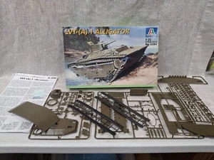 Italeri LVT-(A) 1 Alligator WWII U.S. Amphibious Tank 1/35 Scale Model Kit NOB - Picture 1 of 10