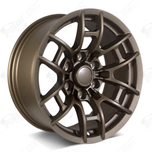 17" Flow Forged Matte Bronze Wheels Fits Toyota Tacoma 4Runner FJ Cruiser - Picture 1 of 9