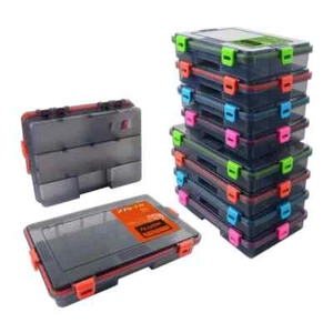 Fishing Tackle Box Large Capacity Waterproof Accessories Hook Storage Bait Tray - Picture 1 of 32