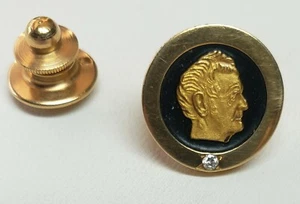 Vintage John Deere 10K Yellow Gold & Diamond Loyal Service Pin Post 1950 - Picture 1 of 2