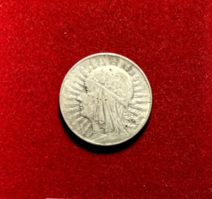Poland 1932 5 Zlotych Silver Coin Y#21 London Mint T2282a - Picture 1 of 2