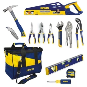 IRWIN Tools 1868997 13pc. Household Tool Set With Soft Case - Picture 1 of 1