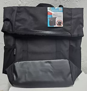 Retro-Gepäcktasche Fahrradtasche für Gepäckträger wasserdicht Rollverschluss 18L - Bild 1 von 4