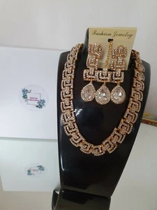 Pakistani jewellery set - Picture 1 of 9