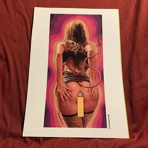 Rockin Jelly Bean ANAL DREAM PT 2 Poster Print Lowbrow 15” X 10” - Picture 1 of 3