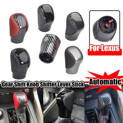 AT Gear Shift Knob Shifter For Lexus ES300h ES350 IS250 GS300 GS350 GS450h GX460 - Imagem 1 de 4