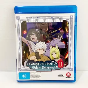 ¿Es incorrecto tratar de recoger chicas en una mazmorra? Anime Blu Ray temporada 2 - región B - Imagen 1 de 4