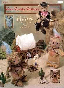 Bears Cute Cuddly Critters Volume 3 Wang's BKW137 Go Team!, Running Bear, Papa - Picture 1 of 6