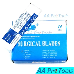 Scalpel Blades Blue Box Dermaplaning, Medical Surgical Instruments New-Pick one - Picture 1 of 7