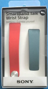Sony Pulsera SWR310 Para SmartBand Talk SWR30 Talla M L Rojo Azul 1286-9984 - Imagen 1 de 4