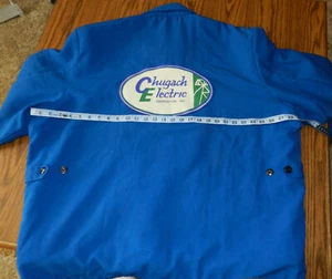 Chaqueta Uniforme Topps Vintage XXL Chugach Electric Co. Parche Anchorage, Alaska - Imagen 1 de 10
