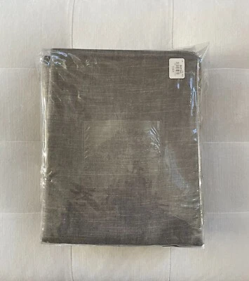Pottery Barn EMERY LINEN Poletop Blackout Lining Drape 50 x 96" One Grey NIP - Image 1 of 4