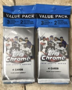 X2 2020 Topps Chrome Update Series Cello Packs Same Day Shipping Luis Robert Lux - Picture 1 of 1