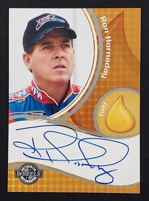 2009 Wheels Ron Hornaday Autograph NASCAR Hall of Fame - Image 1 of 2