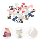 20pcs Cute Kitten Earring Charms Backpack DIY Craft Accessories