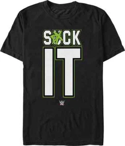 Licensed WWE "Suck it" DX Two Words For You! Shirt Mens M Black - Picture 1 of 5