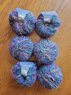 Cascade Yarns Bollicine Colibri Balls 46% Wool 27% Kid Mohair Color 6 Lot 8617  - Image 1 of 4