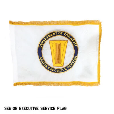 Senior Executive Service Department of the Army Flag with Fringe ~ 3x5 ~ Indoor - Image 1 of 2