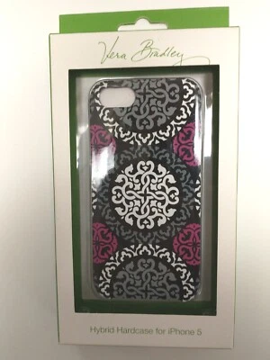 NEW Vera Bradley Iphone 5 Phone Case Protector  Hybrid Hard shell cranberry - Image 1 of 3