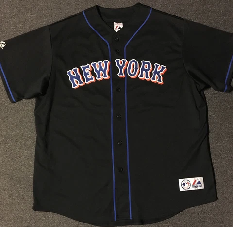 New York Mets Gonzalez #00 Jersey 3XL Sport Alonso Piazza Carlos Beltran Vtg 90s Cover