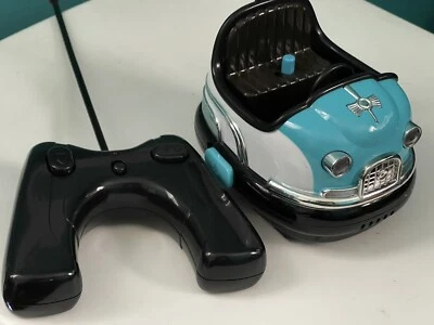 FAO Schwarz Remote Control Nostalgic Bumper Car Set Blue Bumper Car/Remote - Image 1 of 4