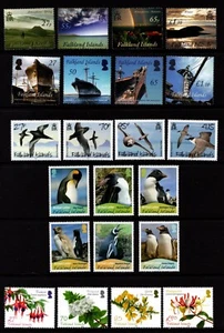 FALKLANDINSELN 2010 GEDENKMÜNZEN KOMPLETTER JAHRGANGSSATZ 5 SÄTZE + 3 M/S POSTFRISCH - Bild 1 von 2