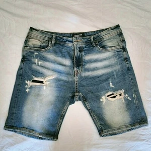 Jeans Bermuda Uomo Alcoot - Denim Edition Taglia 52 Blue - Foto 1 di 8