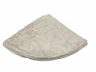 Balsam Hill 72" Faux Fur Ivory Lodge Tree Skirt Open package $169