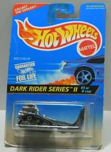 1995 Hot Wheels 15243 BIG CHILL Collector #400 Dark Rider Series II #1 of 4 car - Picture 1 of 3