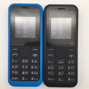 NOKIA 105 Single sim odblokowany telefon komórkowy Rosyjska hebrajska arabska klawiatura - Zdjęcie 1 z 8
