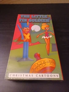 The Little Tin Soldier VHS 1992 Rare VTG HTF NEW Sealed Christmas Cartoons DEC - Picture 1 of 2