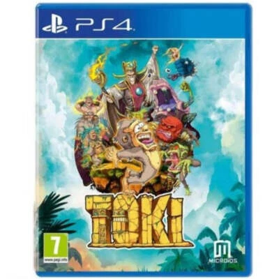 Toki Ps4 Videogioco Remake Italiano Gioco Playstation 4 Game Nuovo Sigillato