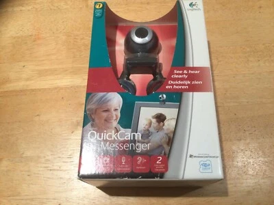 Logitech Quickcam Messenger Webcam - New Sealed Boxed - Image 1 of 4
