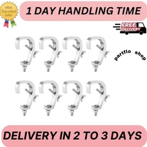 1.18-2 Inch Truss Clamp Stage Lights Clamp, 8PCS Premium Stage Lighting C Clamp - Picture 1 of 1