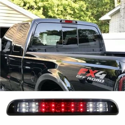 Lámpara de carga de tercera luz de freno LED completa ahumada para 93-11 Ford Ranger 99-16 F250 F450 Foto 1 de 4