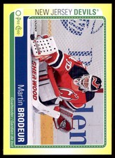2013-14 O-Pee-Chee Sticker Martin Brodeur #SMB