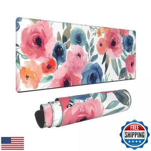 CANFLASHION Schreibtischunterlage, Büro Schreibtischunterlage 31,5"×11,8" großes Gaming Mauspad, Durab - Bild 1 von 5