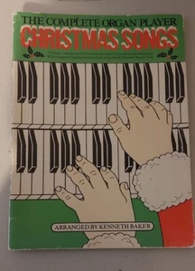 Canciones navideñas de The Complete Organ Player Arr K Baker - Imagen 1 de 2